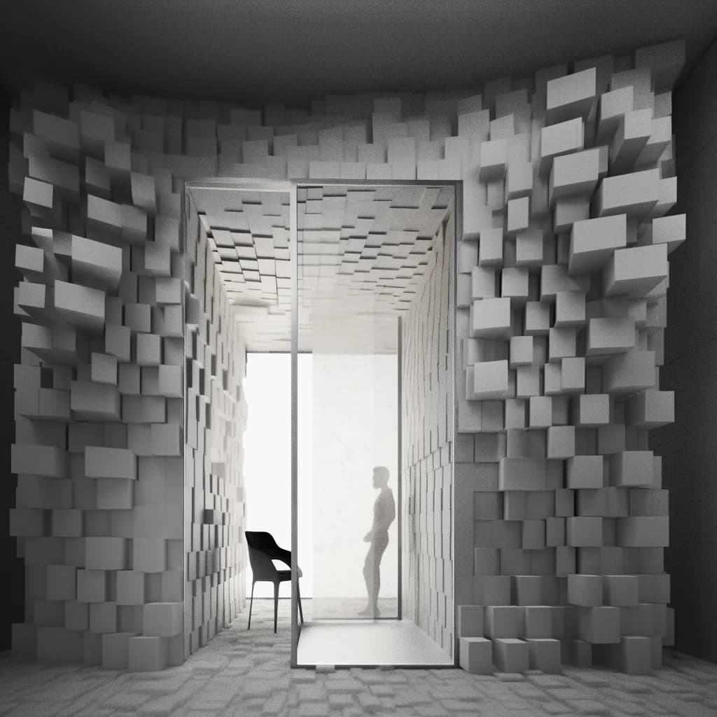 the chamber as a slotted mass mid-block